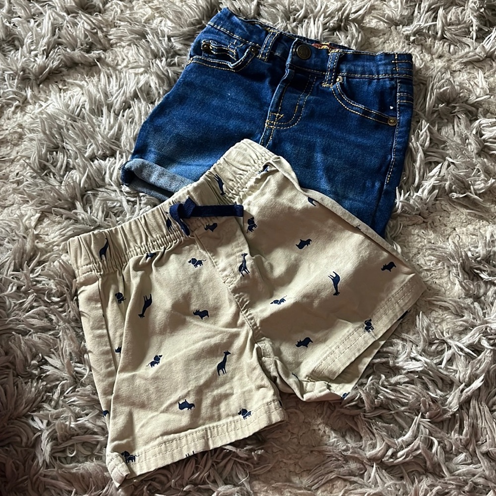 Baby shorts size 12 months